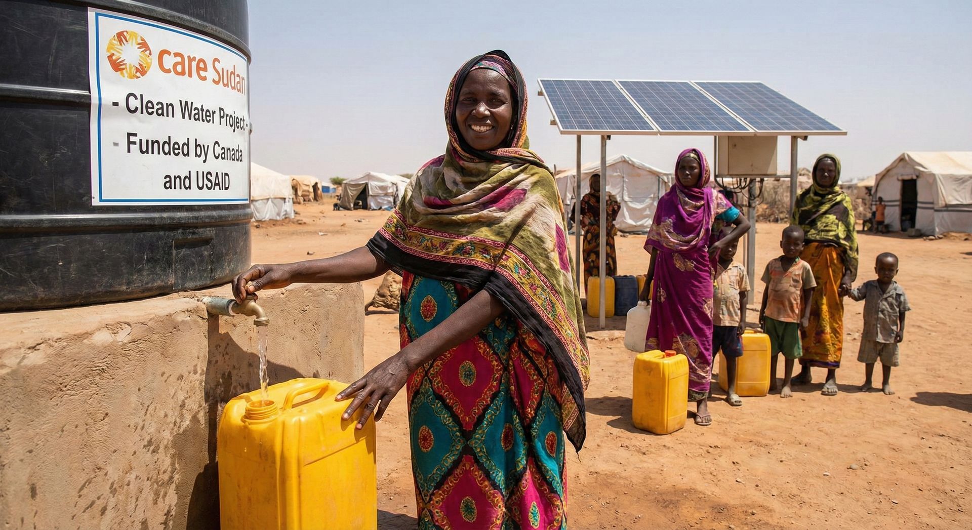 Water Is Life: Help CARE Sudan Bring Clean Water to 100,000 Families