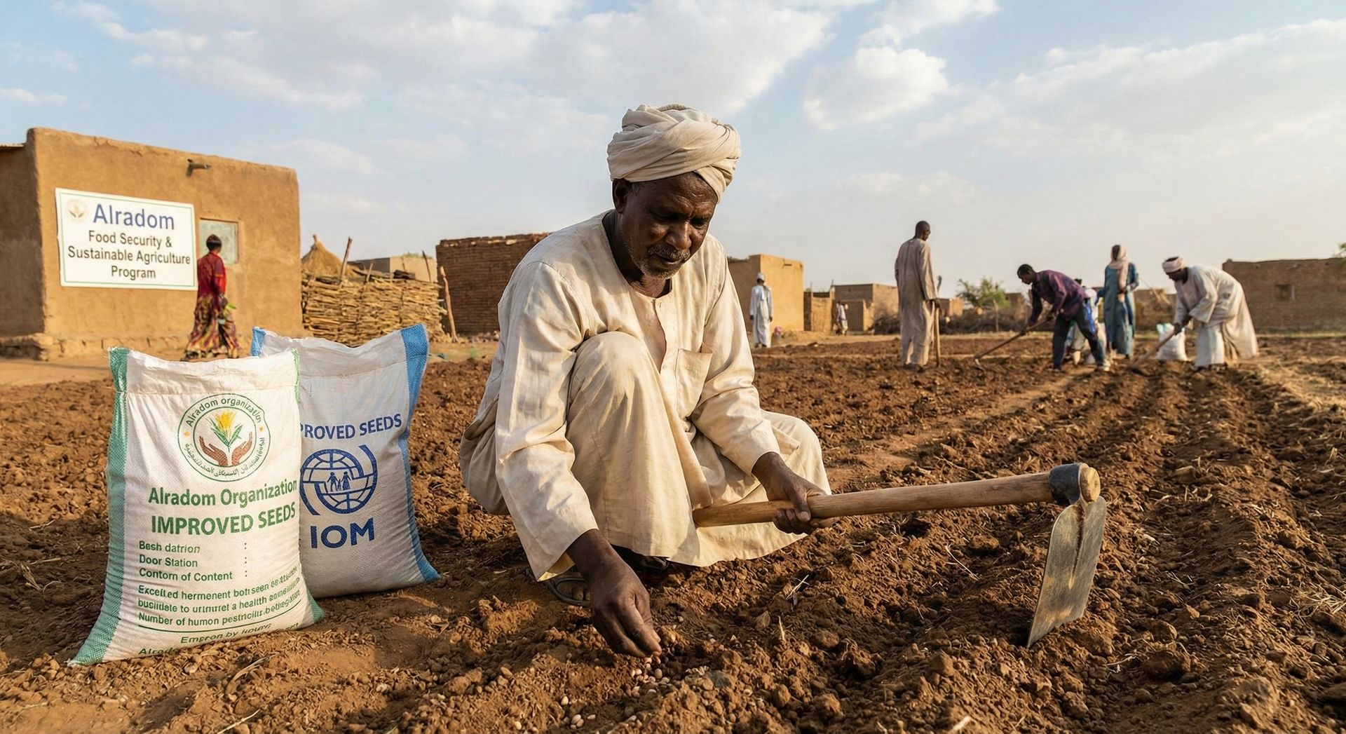 From Seed to Harvest: Help Alradom Organization Empower Families to Feed Themselves